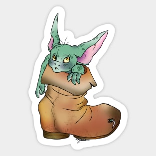 Shoe Goblin Sticker